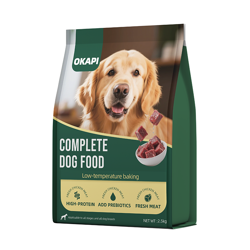 Complete dog food retail bag concept