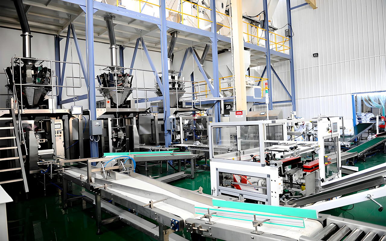 China pet food factory automated production line